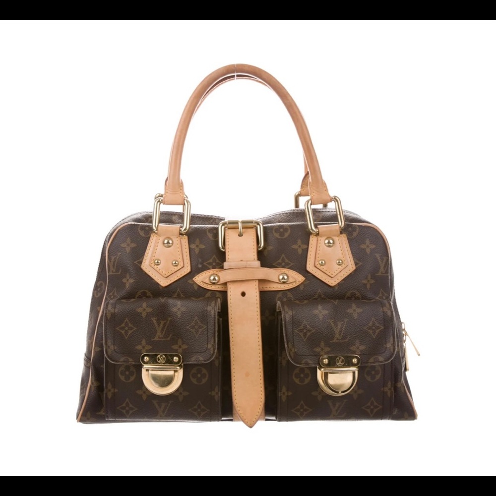 EUC Louis Vuitton Monogram Manhattan GM
